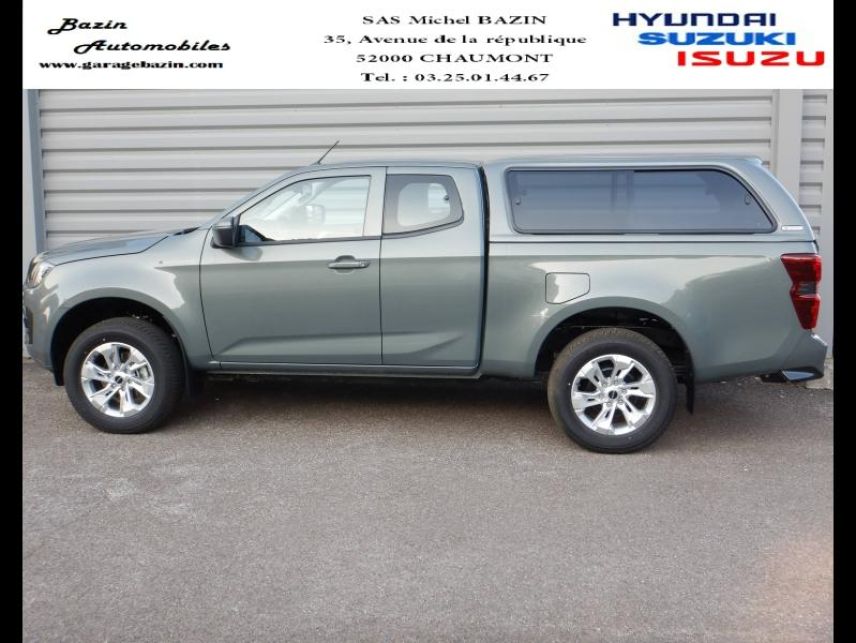 52000 : Hyundai Chaumont - Garage Michel Bazin - ISUZU D-Max - D-Max - Inishmore Green - Transmission intégrale enclenc - Diesel