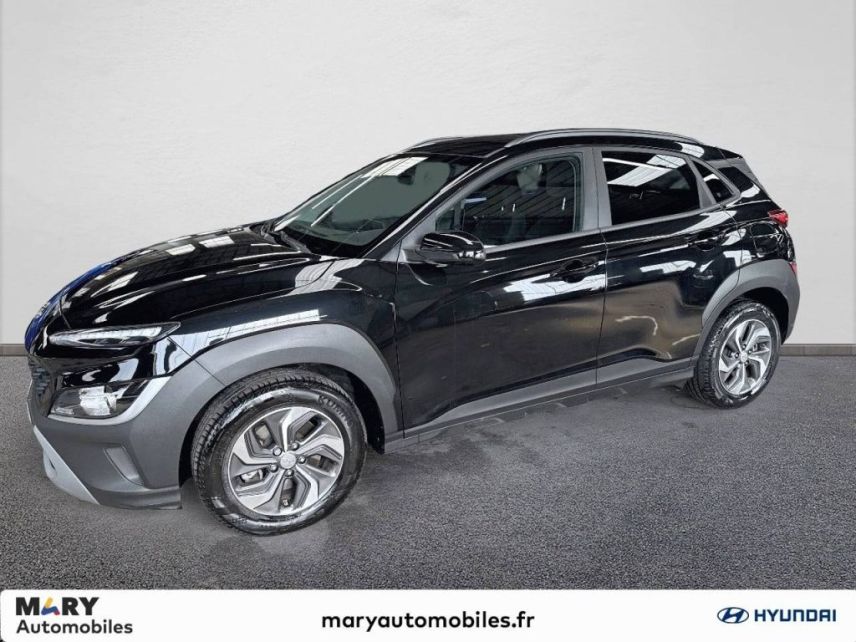 75010 : Hyundai Paris Nord - Goncourt Automobiles - HYUNDAI KONA HYBRID Intuitive - KONA - NOIR - Automate sequentiel - Essence / Courant électrique