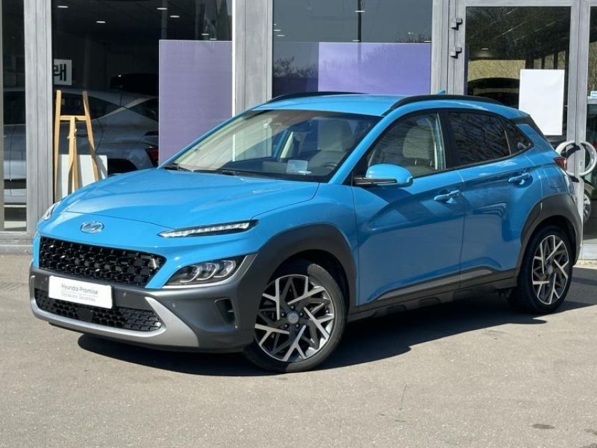 54520 : Hyundai Nancy - Théobald Automobiles - HYUNDAI Kona - Kona - Bleu - Traction - Hybride : Essence/Electrique