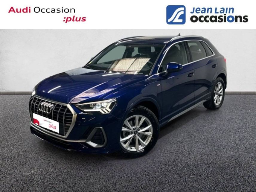 75010 : Hyundai Paris Nord - Goncourt Automobiles - AUDI Q3 S line - Q3 II - BLEU - Automate sequentiel - Diesel