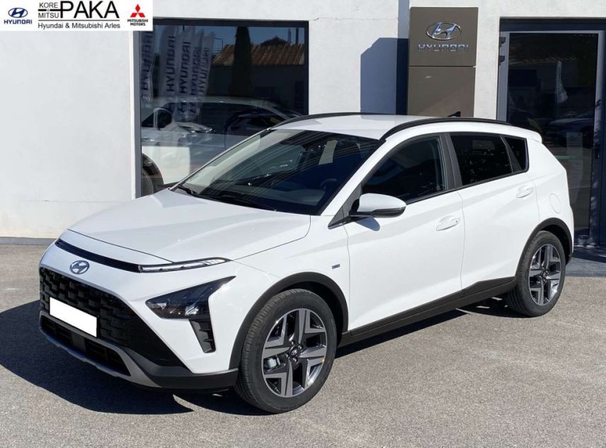 75010 : Hyundai Paris Nord - Goncourt Automobiles - HYUNDAI BAYON Creative - BAYON - Blanc - Automate sequentiel - Essence sans plomb