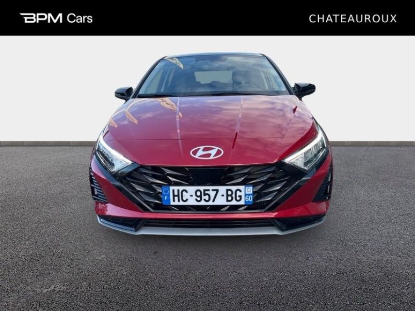36000 : Hyundai Châteauroux - BPM Cars - HYUNDAI i20 - i20 - Dragon Red Métal/Toit+rétros Black - Traction - Essence