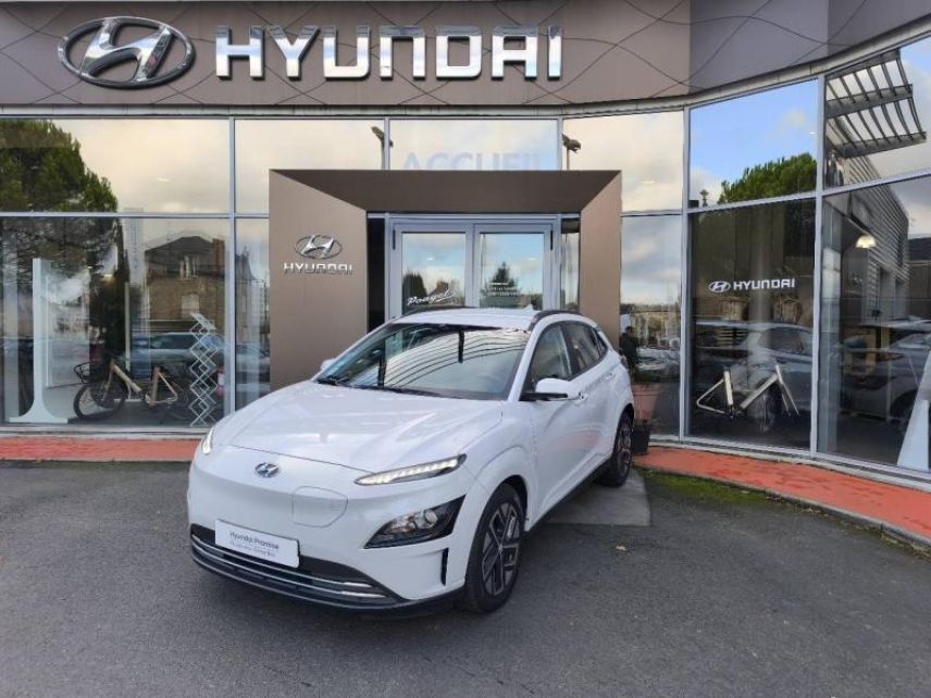 19100 : Hyundai Brive-la-Gaillarde - Garage Pouget - HYUNDAI Kona - Kona - Chalk White Métal - Traction - Electrique
