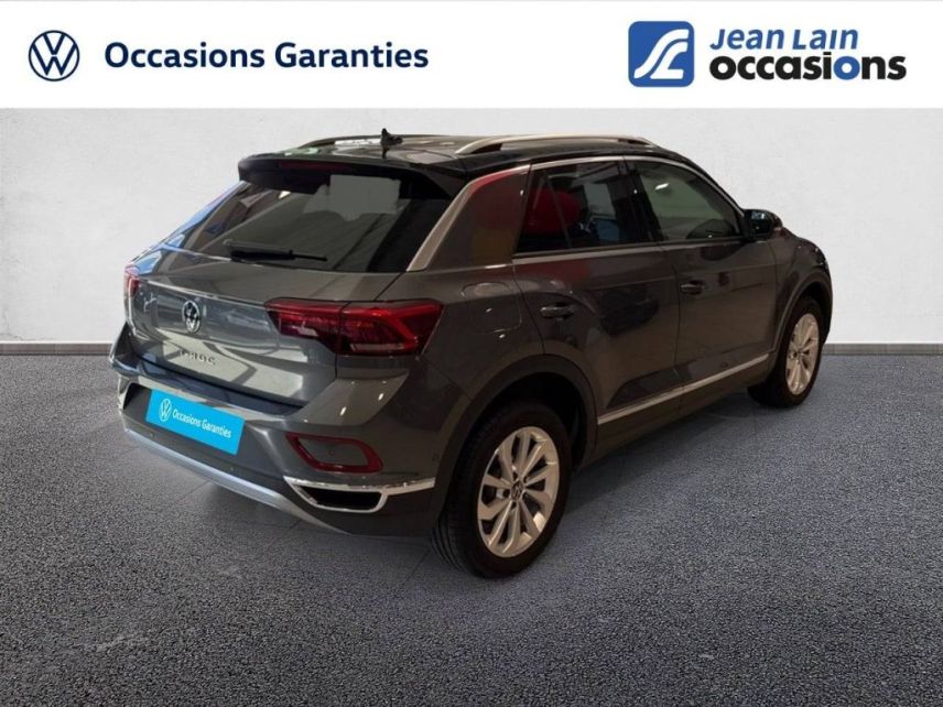 75010 : Hyundai Paris Nord - Goncourt Automobiles - VOLKSWAGEN T-ROC Style - T-ROC - GRIS INDIUM AVEC TOIT NOIR - Automate sequentiel - Essence sans plomb