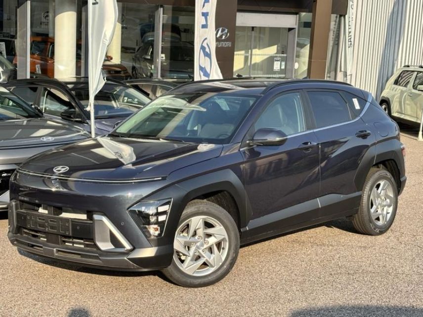 54520 : Hyundai Nancy - Théobald Automobiles - HYUNDAI Kona - Kona - Denim Blue perlé métallisé - Traction - Essence