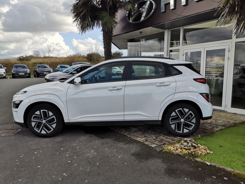 75010 : Hyundai Paris Nord - Goncourt Automobiles - HYUNDAI KONA ELECTRIC Intuitive - KONA ELECTRIQUE - Serenity White - Automate à fonct. Continu - Courant électrique