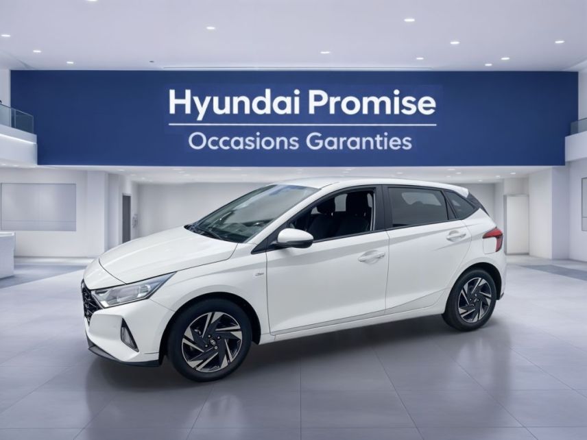 49070 : Hyundai Angers - Oceane Automobiles - HYUNDAI i20 Intuitive - i20 III - Blanc - Boîte manuelle - Essence sans plomb