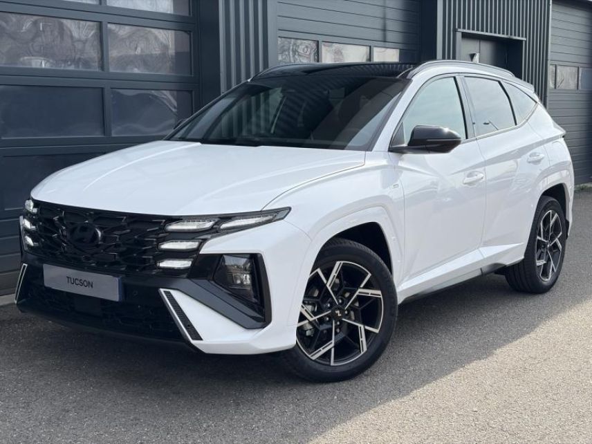 54520 : Hyundai Nancy - Théobald Automobiles - HYUNDAI Tucson - Tucson - Serenity White Métal - Traction - Hybride : Essence/Electrique