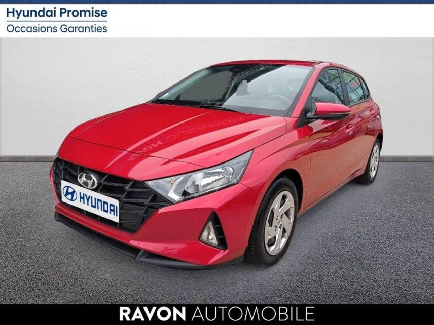 42100 : Hyundai Saint-Etienne - Ravon Automobile - HYUNDAI i20 Initia - i20 III - Rouge - Boîte manuelle - Essence sans plomb