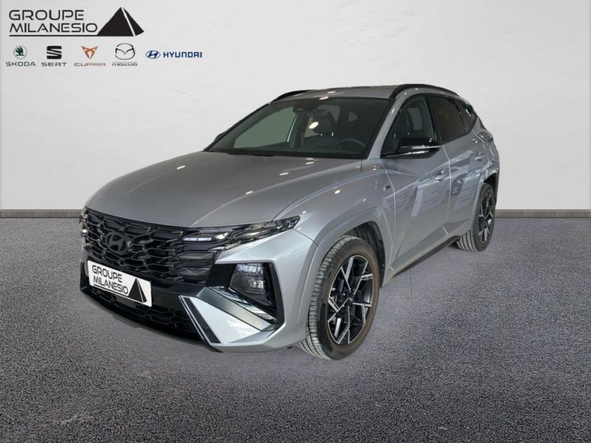 75010 : Hyundai Paris Nord - Goncourt Automobiles - HYUNDAI TUCSON N Line Creative - TUCSON IV - Gris - Boîte automatique - Essence / Courant électrique