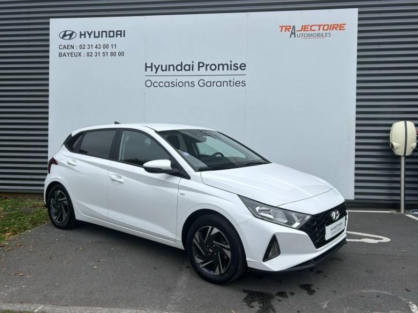 14112 : Hyundai Caen - Trajectoire Automobiles - HYUNDAI i20 - i20 - Atlas White - Traction - Essence/Micro-Hybride