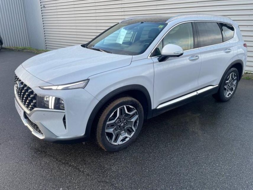 29200 : Hyundai Brest - Iroise Automobiles - HYUNDAI Santa Fe - Santa Fe - Glacier White Métal - Transmission intégrale - Hybride rechargeable : Essence/Electrique
