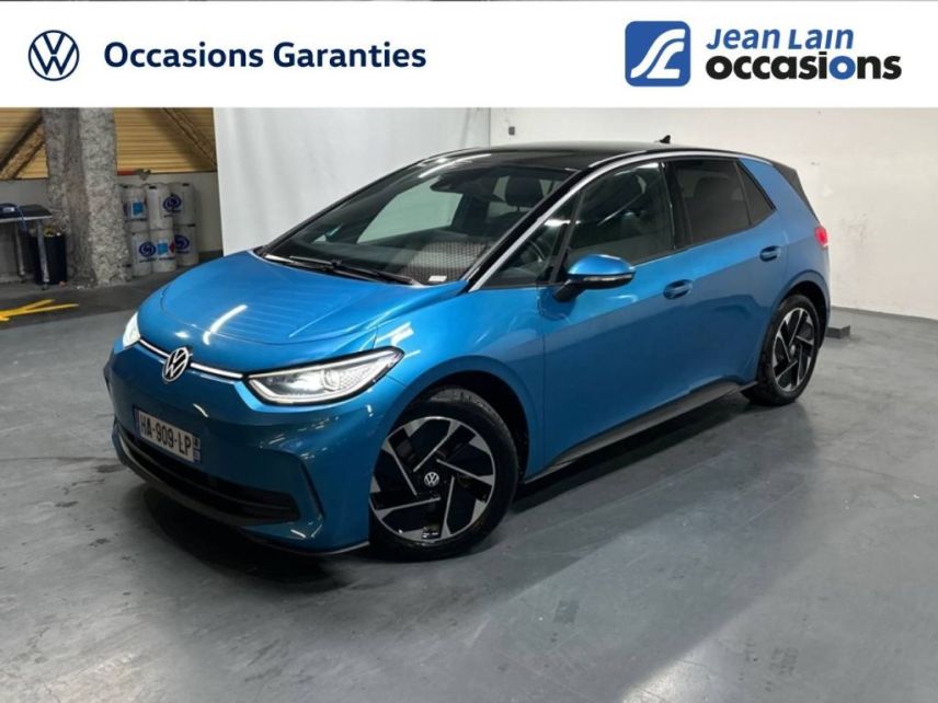 75010 : Hyundai Paris Nord - Goncourt Automobiles - VOLKSWAGEN ID.3 Life Max - ID.3 - BLEU COTE D'AZUR / TOIT NOIR - Automate à fonct. Continu - Courant électrique