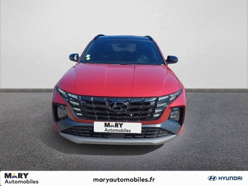 75010 : Hyundai Paris Nord - Goncourt Automobiles - HYUNDAI TUCSON N Line Executive - TUCSON IV - SUNSET RED - Automate sequentiel - Diesel