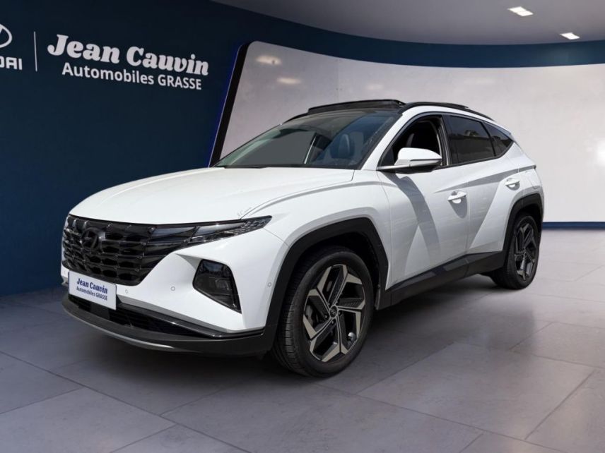 75010 : Hyundai Paris Nord - Goncourt Automobiles - HYUNDAI TUCSON Executive - TUCSON IV - Blanc - Boîte automatique - Essence / Courant électrique