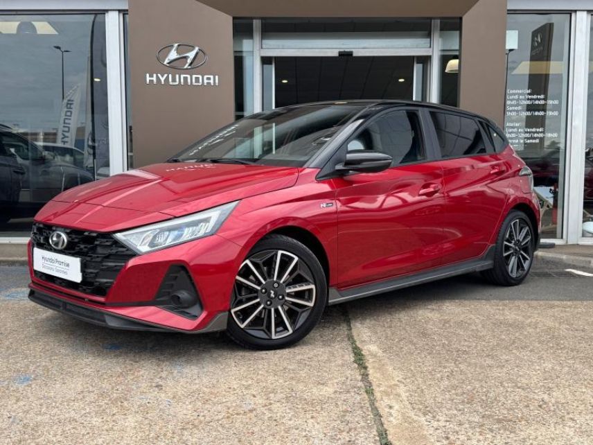 72100 : Hyundai Le Mans - GCH LE MANS - HYUNDAI i20 - i20 - Dragon Red Métal/Toit/rétro Black - Traction - Essence/Micro-Hybride