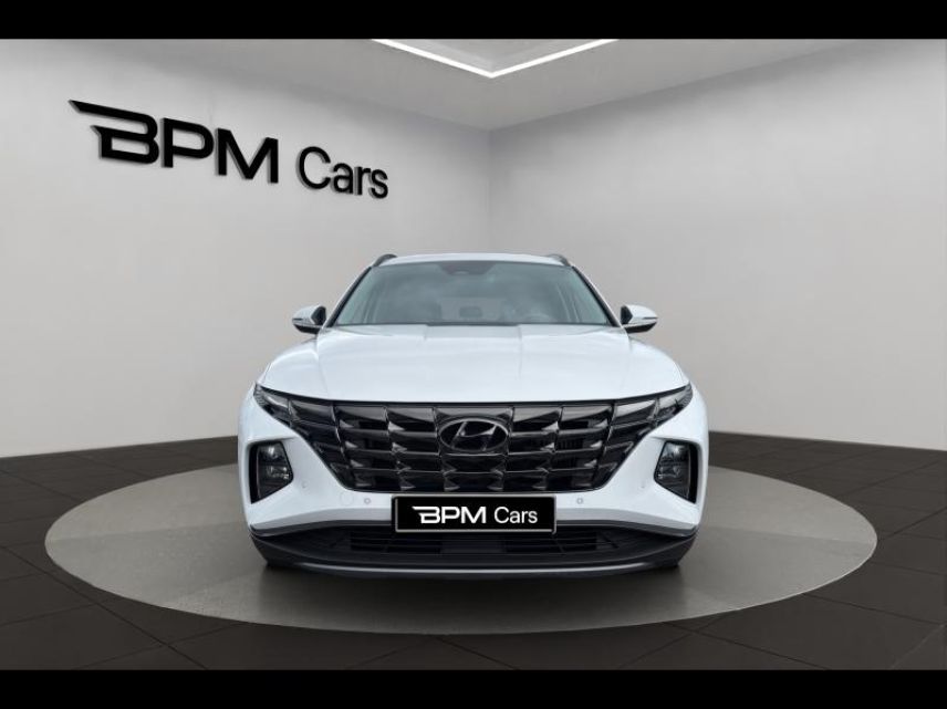 45200 : Hyundai Montargis - BPM Cars - HYUNDAI Tucson - Tucson - Serenity White Métal/Toit/rétros Black - Traction - Hybride : Essence/Electrique