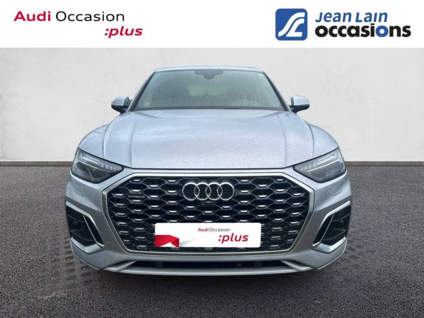 75010 : Hyundai Paris Nord - Goncourt Automobiles - AUDI Q5 SPORTBACK S line - Q5 II - ARGENT FLEURET METALLISE - Automate sequentiel - Essence / Courant électrique