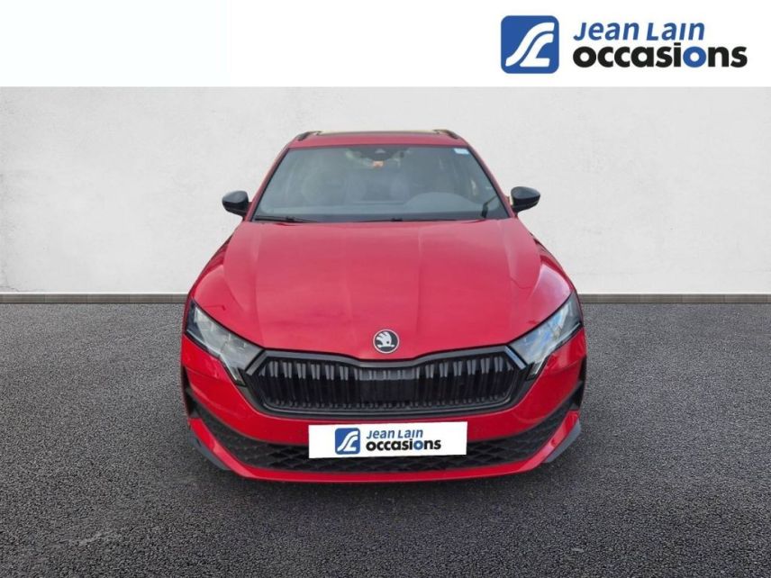 75010 : Hyundai Paris Nord - Goncourt Automobiles - SKODA OCTAVIA COMBI Sportline - OCTAVIA IV - ROUGE VELVET - Automate sequentiel - Essence sans plomb