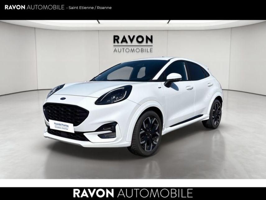 75010 : Hyundai Paris Nord - Goncourt Automobiles - FORD PUMA ST-Line X - PUMA II - Blanc - Boîte manuelle - Essence sans plomb