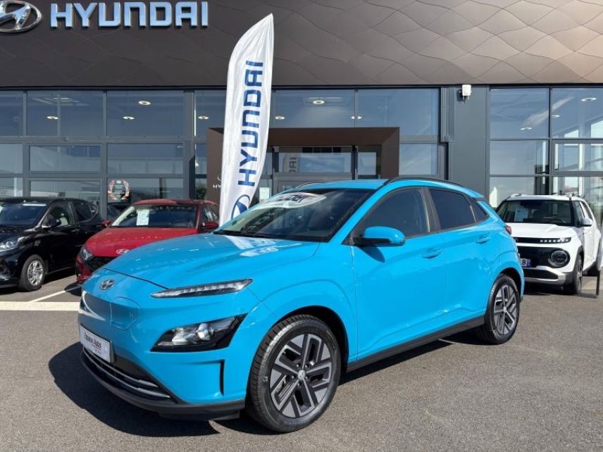 14112 : Hyundai Caen - Trajectoire Automobiles - HYUNDAI Kona - Kona - Bleu - Traction - Electrique