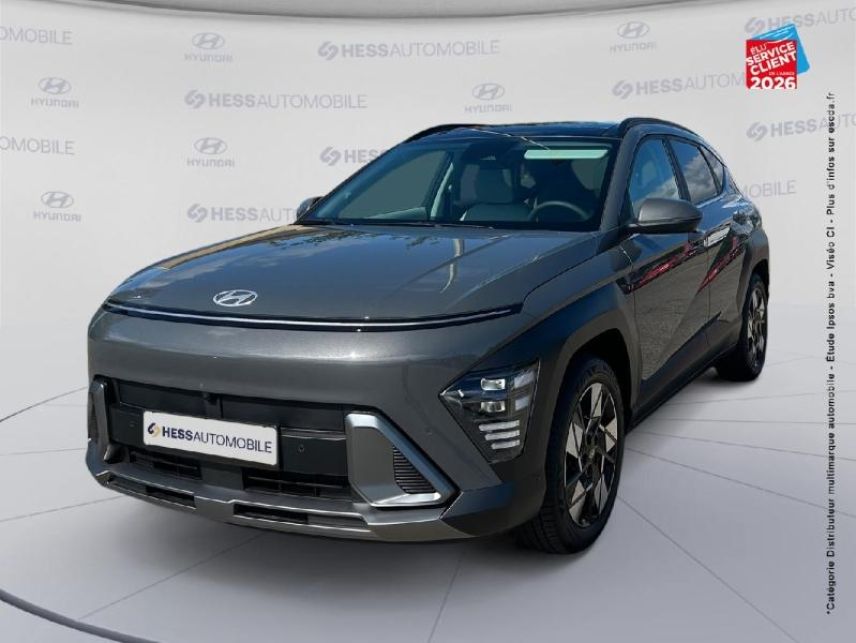 67800 : Hyundai Strasbourg - HESS Automobile - HYUNDAI Kona - Kona - Ecotronic Gray perlé métallisé - Traction - Hybride : Essence/Electrique