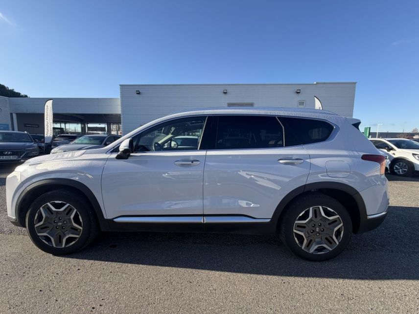 75010 : Hyundai Paris Nord - Goncourt Automobiles - HYUNDAI SANTA FE Executive - SANTA FE IV - Blanc - Boîte automatique - Essence / Courant électrique