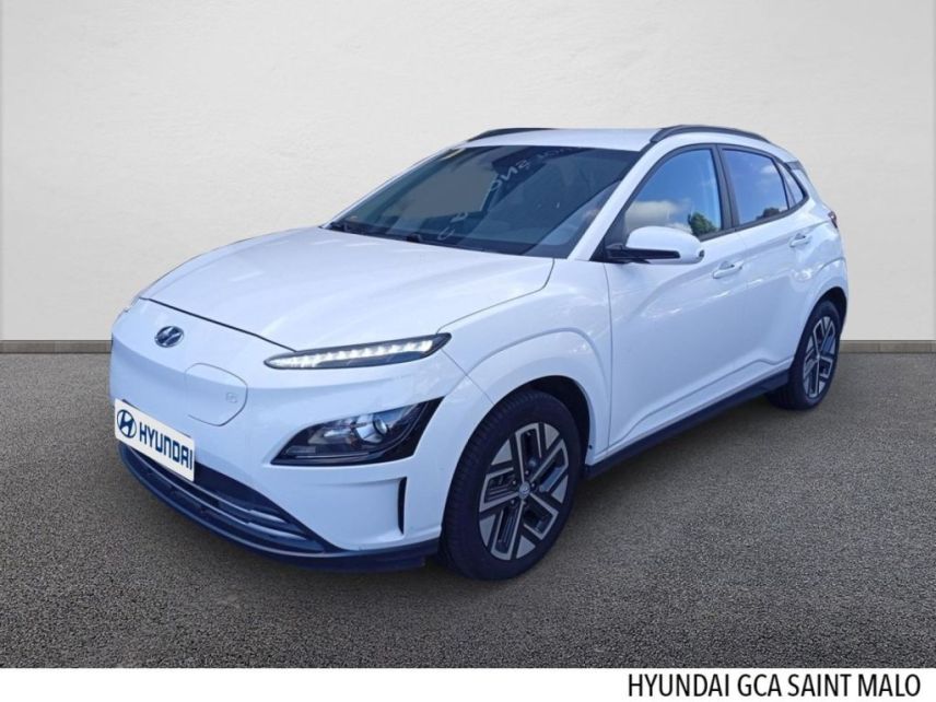 35400 : Hyundai Saint-Malo - GCA - HYUNDAI Kona - Kona - Chalk White Métal - Traction - Electrique