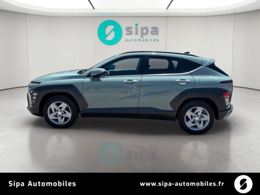 33110 : Hyundai Bordeaux Nord Le Bouscat - Sipa Automobiles - HYUNDAI KONA Intuitive - KONA II - MIRAGE GREEN. - Boîte manuelle - Essence sans plomb