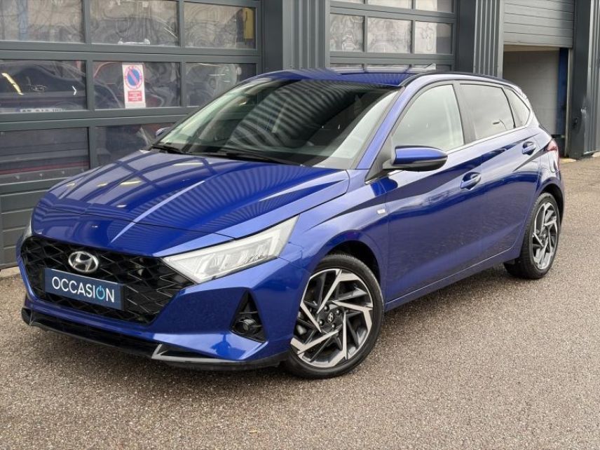54520 : Hyundai Nancy - Théobald Automobiles - HYUNDAI i20 - i20 - Intense Blue Métal - Traction - Essence/Micro-Hybride