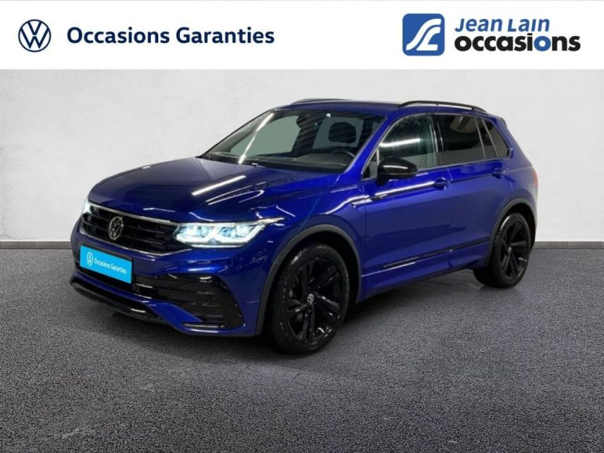 75010 : Hyundai Paris Nord - Goncourt Automobiles - VOLKSWAGEN TIGUAN R-Line - TIGUAN III - BLEU LAPIZ - Automate sequentiel - Diesel