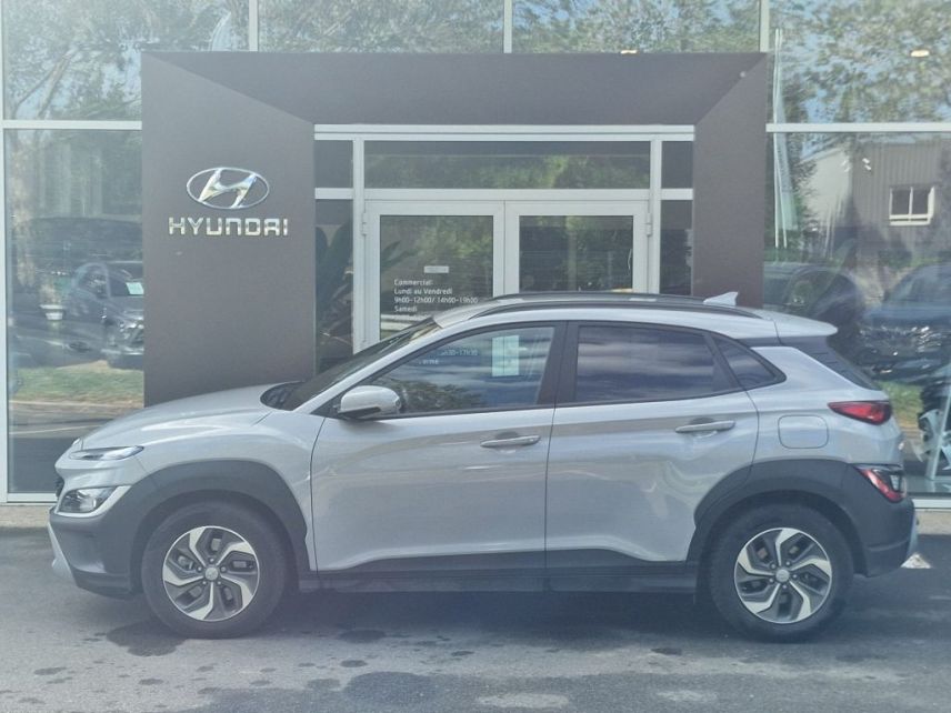 75010 : Hyundai Paris Nord - Goncourt Automobiles - HYUNDAI KONA HYBRID Intuitive - KONA - Gris - Automate sequentiel - Essence / Courant électrique