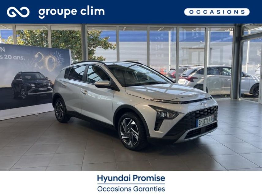 65000 : Hyundai - Groupe Clim - Tarbes - HYUNDAI Bayon - Bayon - Sleek Silver Métal - Traction - Essence/Micro-Hybride