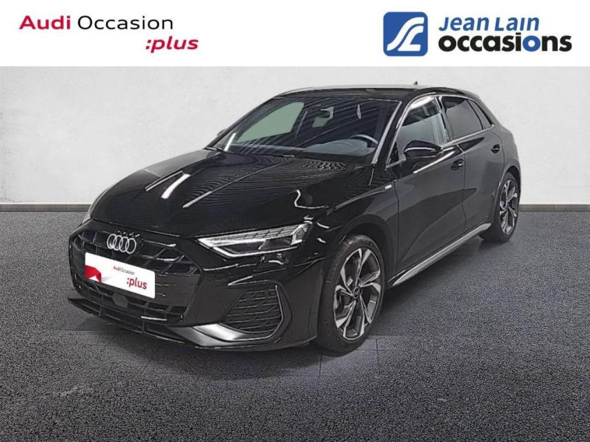 75010 : Hyundai Paris Nord - Goncourt Automobiles - AUDI A3 SPORTBACK S line - A3/S3/RS3 IV - NOIR MYTHIC METALLISE - Automate sequentiel - Essence sans plomb