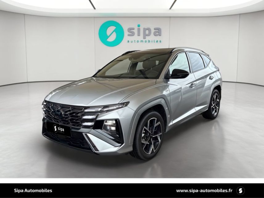 75010 : Hyundai Paris Nord - Goncourt Automobiles - HYUNDAI TUCSON N Line Executive - TUCSON IV - Gris - Boîte automatique - Essence / Courant électrique