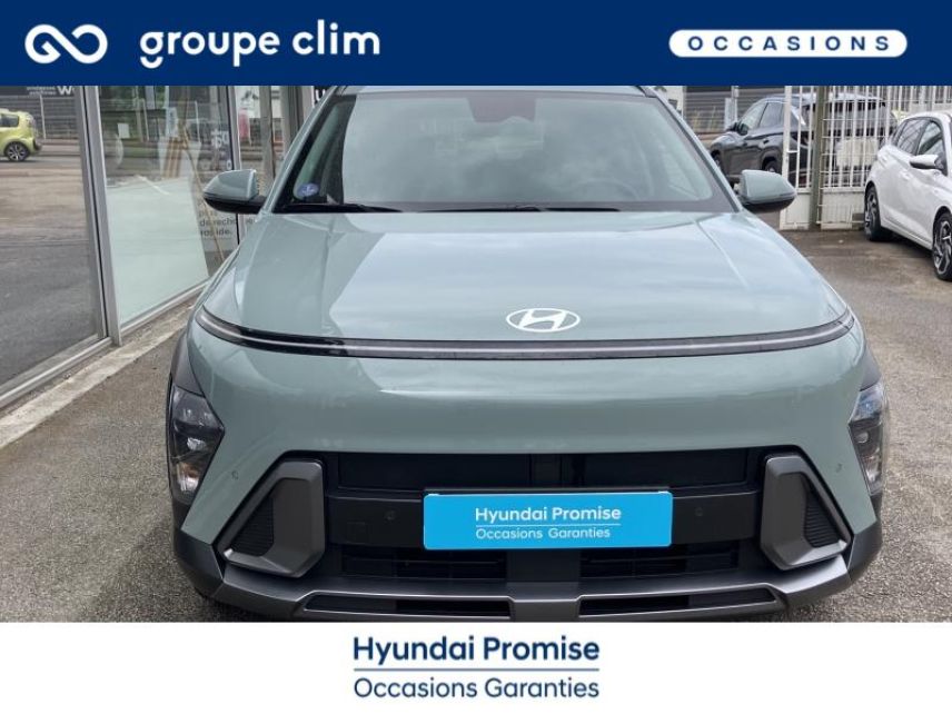 87280 : Hyundai - Groupe Clim - Limoges - HYUNDAI Kona - Kona - Vert - Traction - Hybride : Essence/Electrique