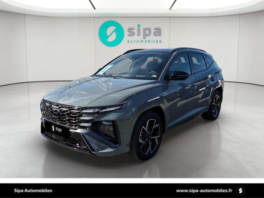 75010 : Hyundai Paris Nord - Goncourt Automobiles - HYUNDAI TUCSON N Line Executive - TUCSON IV - Gris - Boîte automatique - Essence / Courant électrique