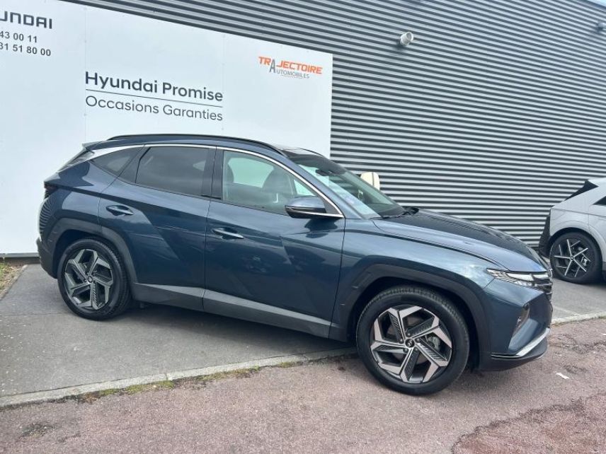 14112 : Hyundai Caen - Trajectoire Automobiles - HYUNDAI Tucson - Tucson - Teal Blue Métal - Traction - Hybride : Essence/Electrique