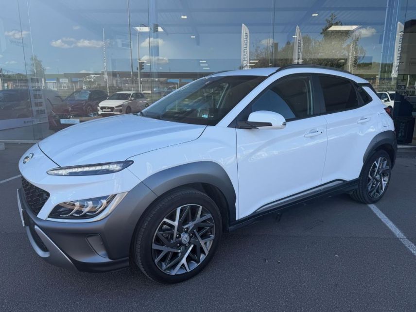 75010 : Hyundai Paris Nord - Goncourt Automobiles - HYUNDAI KONA HYBRID Creative - KONA - Blanc - Automate sequentiel - Essence / Courant électrique
