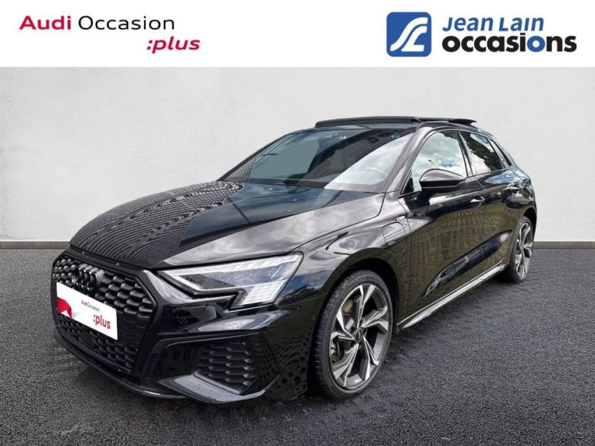 75010 : Hyundai Paris Nord - Goncourt Automobiles - AUDI A3 SPORTBACK S Line - A3/S3/RS3 IV - NOIR MYTHIC METALLISE - Automate sequentiel - Essence / Courant électrique