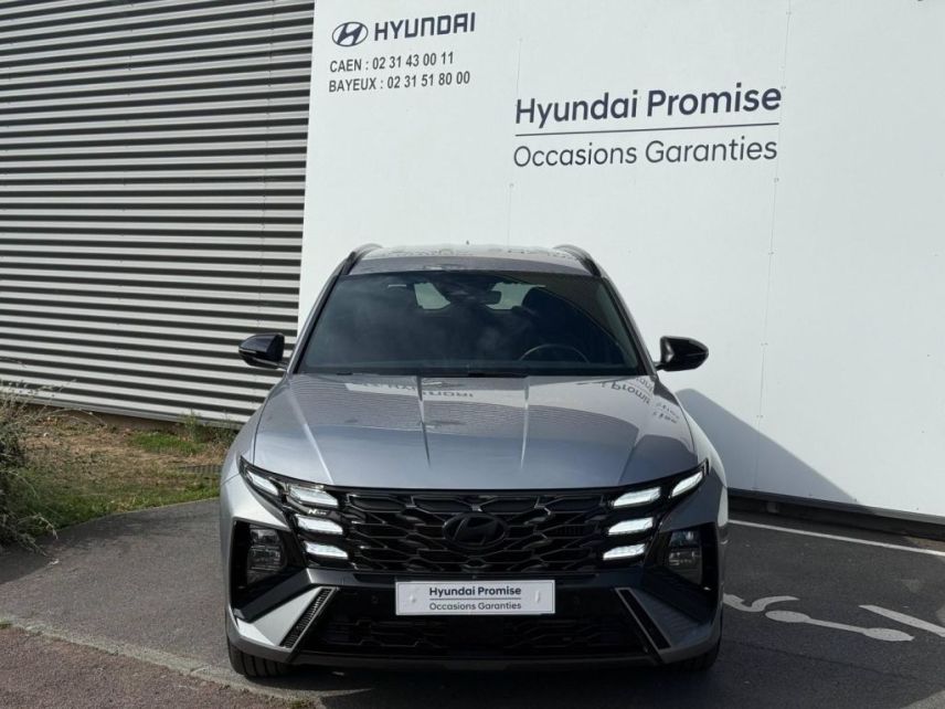14112 : Hyundai Caen - Trajectoire Automobiles - HYUNDAI Tucson - Tucson - Shimmering Silver Métal - Traction - Hybride : Essence/Electrique