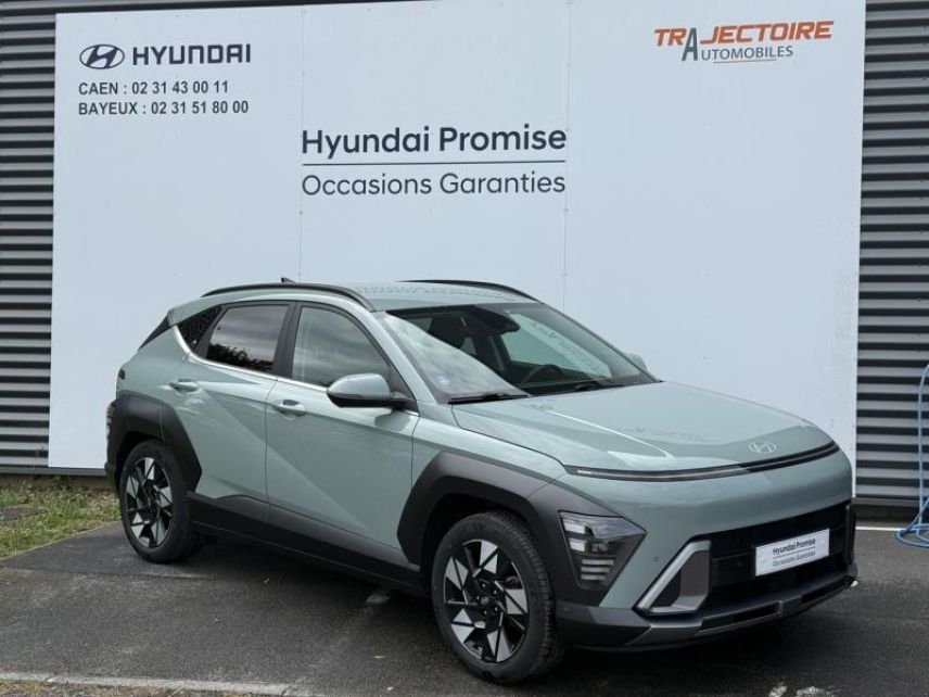 14112 : Hyundai Caen - Trajectoire Automobiles - HYUNDAI Kona - Kona - Bleu - Traction - Hybride : Essence/Electrique