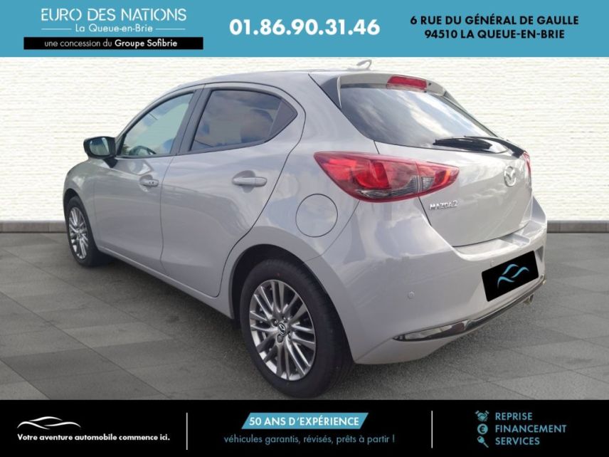 75010 : Hyundai Paris Nord - Goncourt Automobiles - MAZDA MAZDA2 2023 Exclusive-Line - MAZDA2 III - GRIS - Boîte manuelle - Essence sans plomb