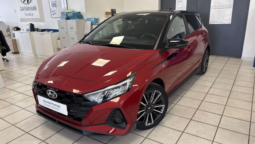 75010 : Hyundai Paris Nord - Goncourt Automobiles - HYUNDAI i20 N Line Michel Vaillant - i20 III - Rouge - Automate sequentiel - Essence sans plomb