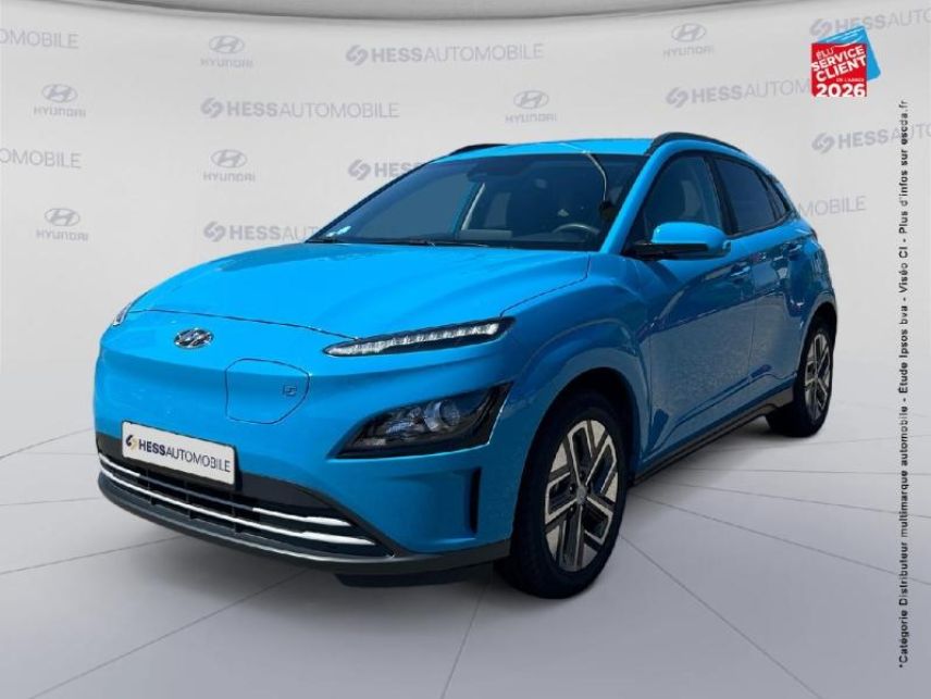 67800 : Hyundai Strasbourg - HESS Automobile - HYUNDAI Kona - Kona - Bleu - Traction - Electrique