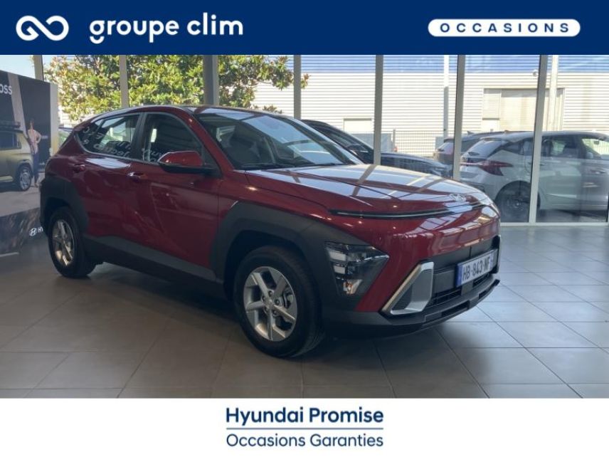 65000 : Hyundai - Groupe Clim - Tarbes - HYUNDAI Kona - Kona - Ultimate Red métallisé - Traction - Hybride : Essence/Electrique