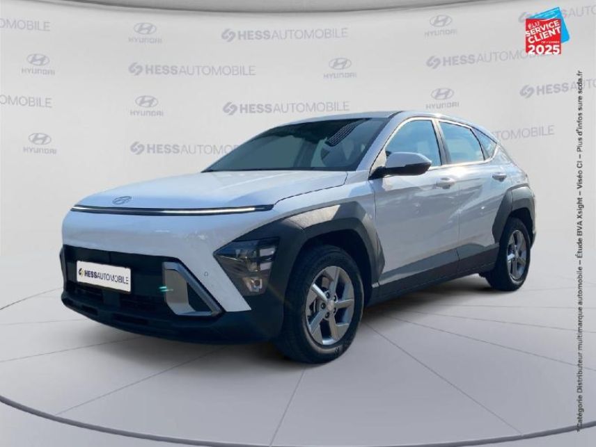 67800 : Hyundai Strasbourg - HESS Automobile - HYUNDAI Kona - Kona - Atlas White - Traction - Hybride : Essence/Electrique