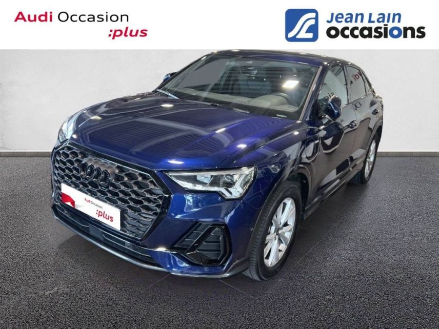 75010 : Hyundai Paris Nord - Goncourt Automobiles - AUDI Q3 SPORTBACK S line - Q3 II - BLEU NAVARRE METALLISE - Automate sequentiel - Essence / Courant électrique