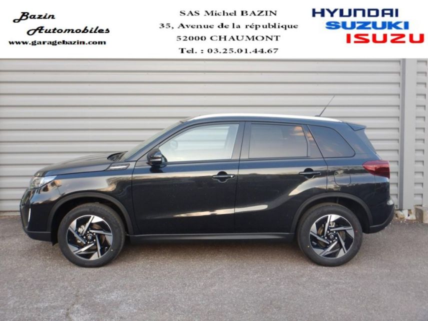 52000 : Hyundai Chaumont - Garage Michel Bazin - SUZUKI Vitara - Vitara - Cosmic Black Pearl métallisé - Traction - Essence/Micro-Hybride