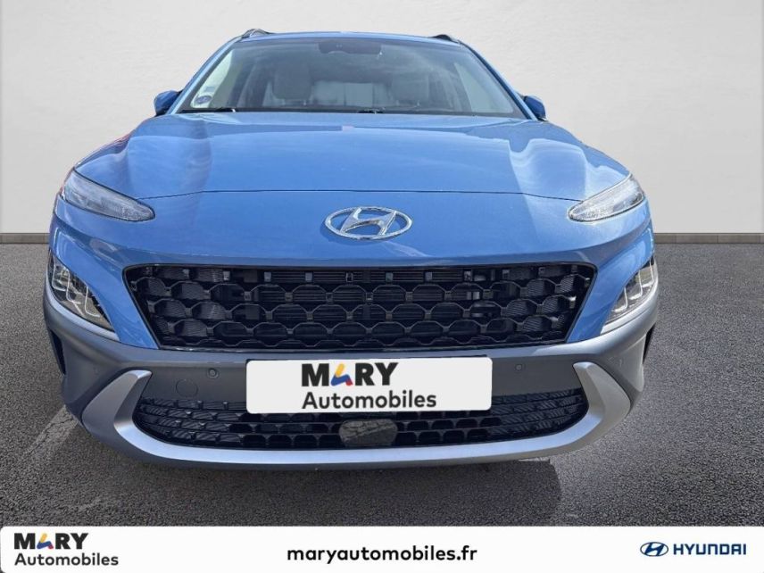 75010 : Hyundai Paris Nord - Goncourt Automobiles - HYUNDAI KONA HYBRID Executive - KONA - SURFY BLUE - Automate sequentiel - Essence / Courant électrique